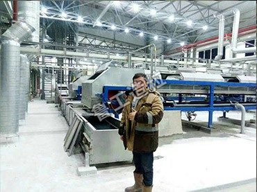 回轉(zhuǎn)帶式冷凝造粒機